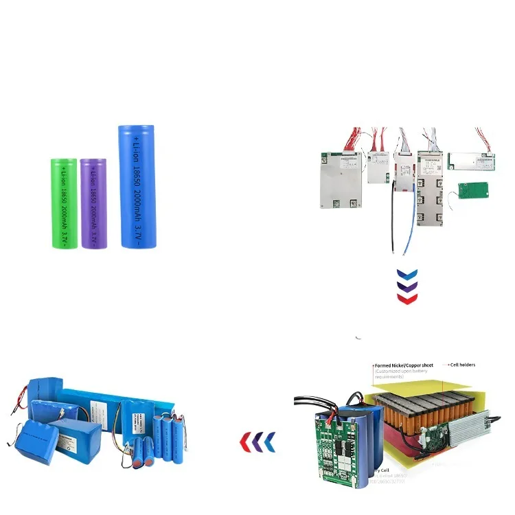 Customized 18650 2s lithium li-ion rechargeable battery pack 7.4v 2