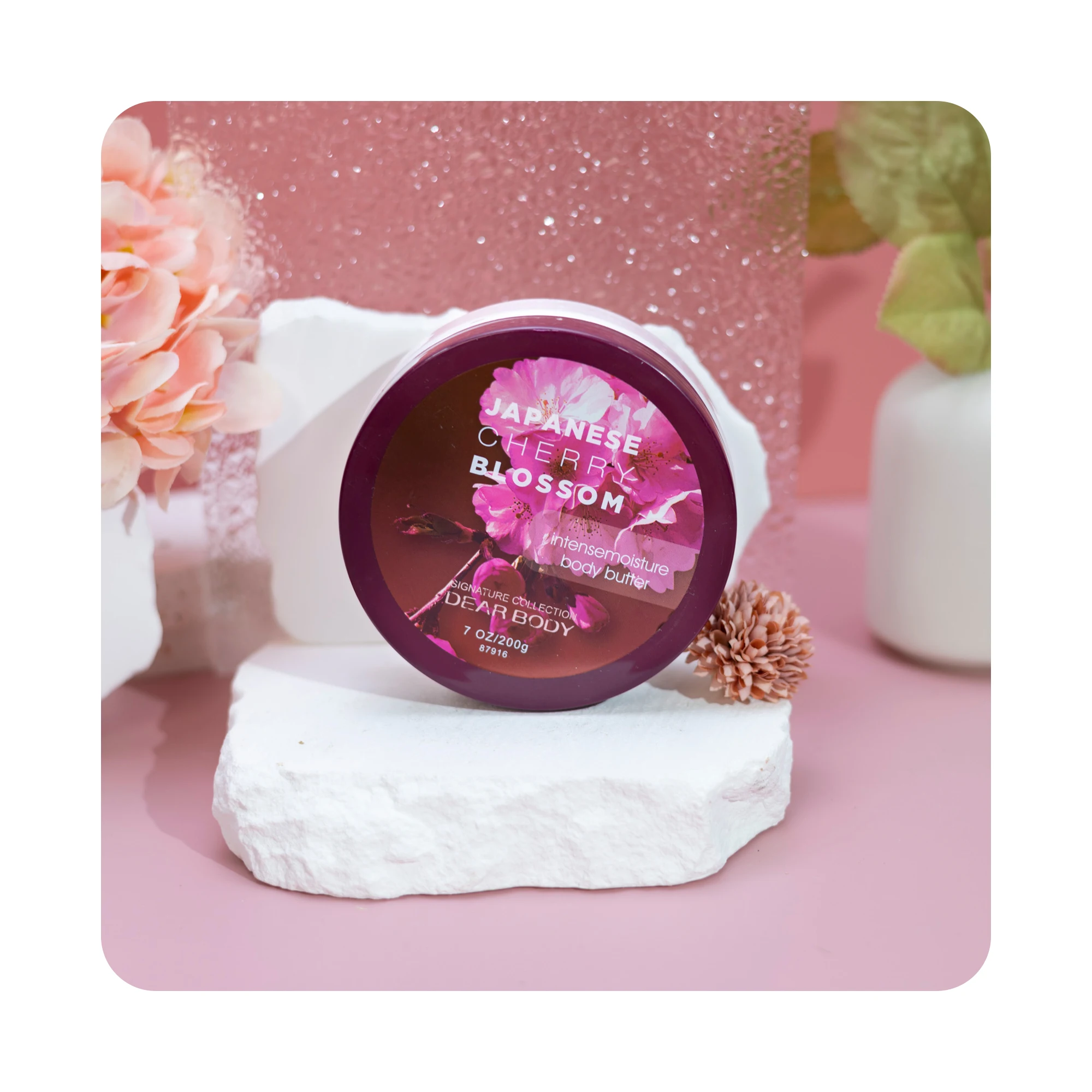 Wholesale Organic Private Label body white lotion Body Butter