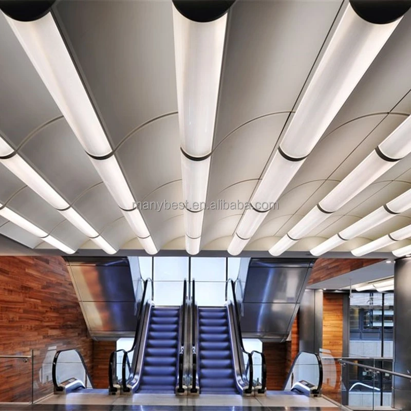 Fashionable Aluminum round tube decorative ceiling