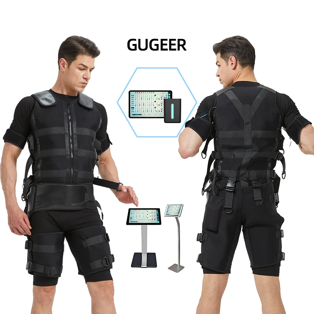 Increase Muscle Strength EMS Machine Results Xbody Dry Split Vest EMS Training Bodybuilding