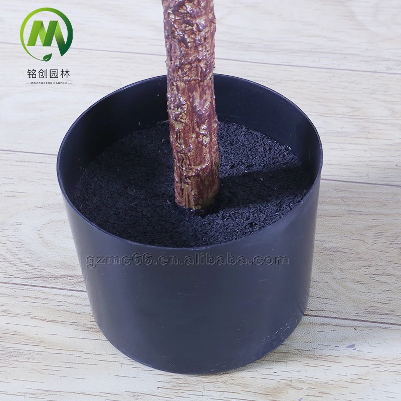 green artifical Olive tree bonsai fruits plants olive tree plants with cement pot for sale