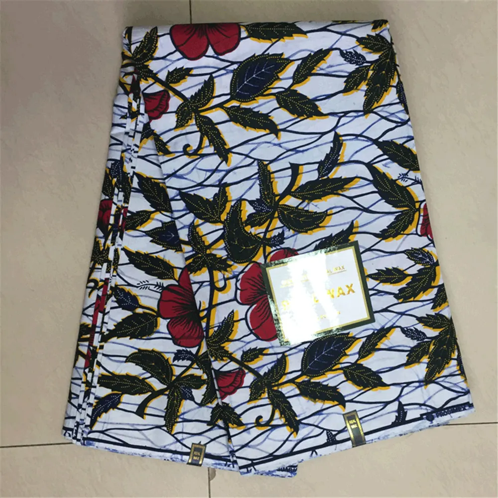 
2020 New Fashion wax print fabrics for making clothing 
