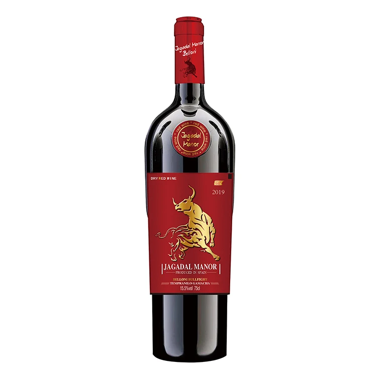Factory Customization High Quality The Best Prices 15.5% 750ml Dry Red Wine
