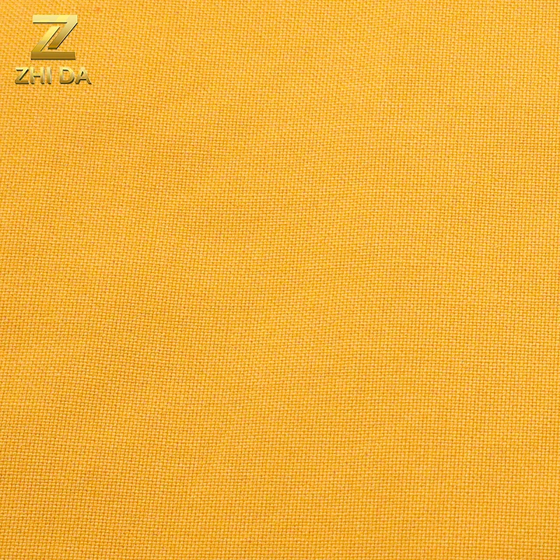 CVC plain active dyed fabric polyester cotton fabric for Bag tablecloth upholstery