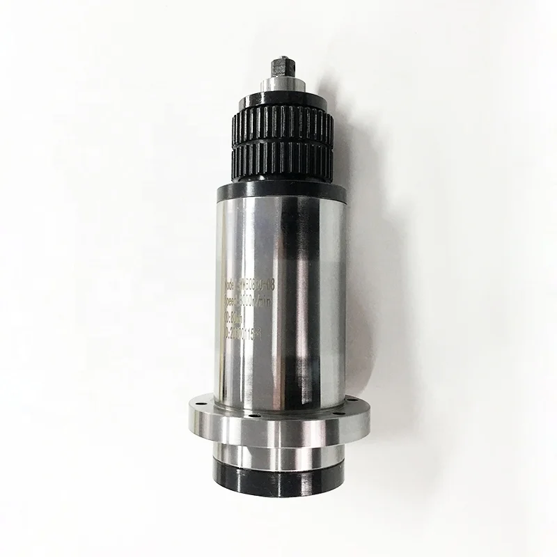 
Machine Center machine tool belt Spindle OD 80mm ISO 20 8000rpm cnc milling spindle ISO20 ATC belt driving spindle 
