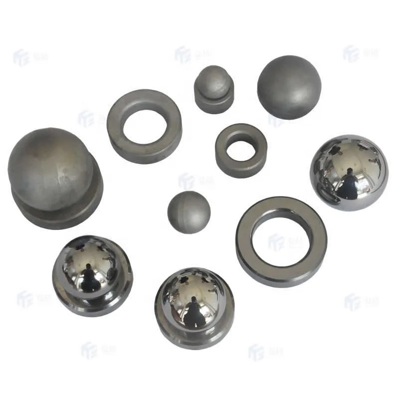 OEM Tungsten Carbide Valve Ball and Seat 57.935mm Ball Od Seat 79.80mmx 49.93mmx21.00mm