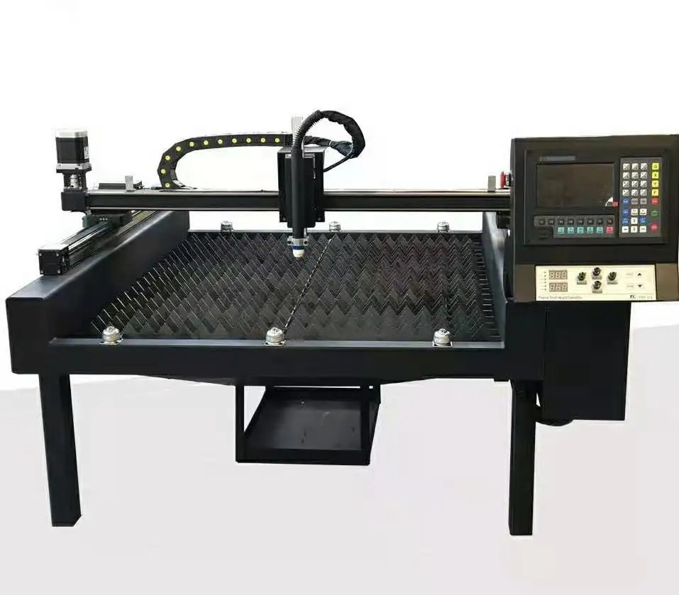 Hot sale huayuan hypertherm metal cutting machine 63A  plasma cutting machine for aluminum ss iron steel sheet