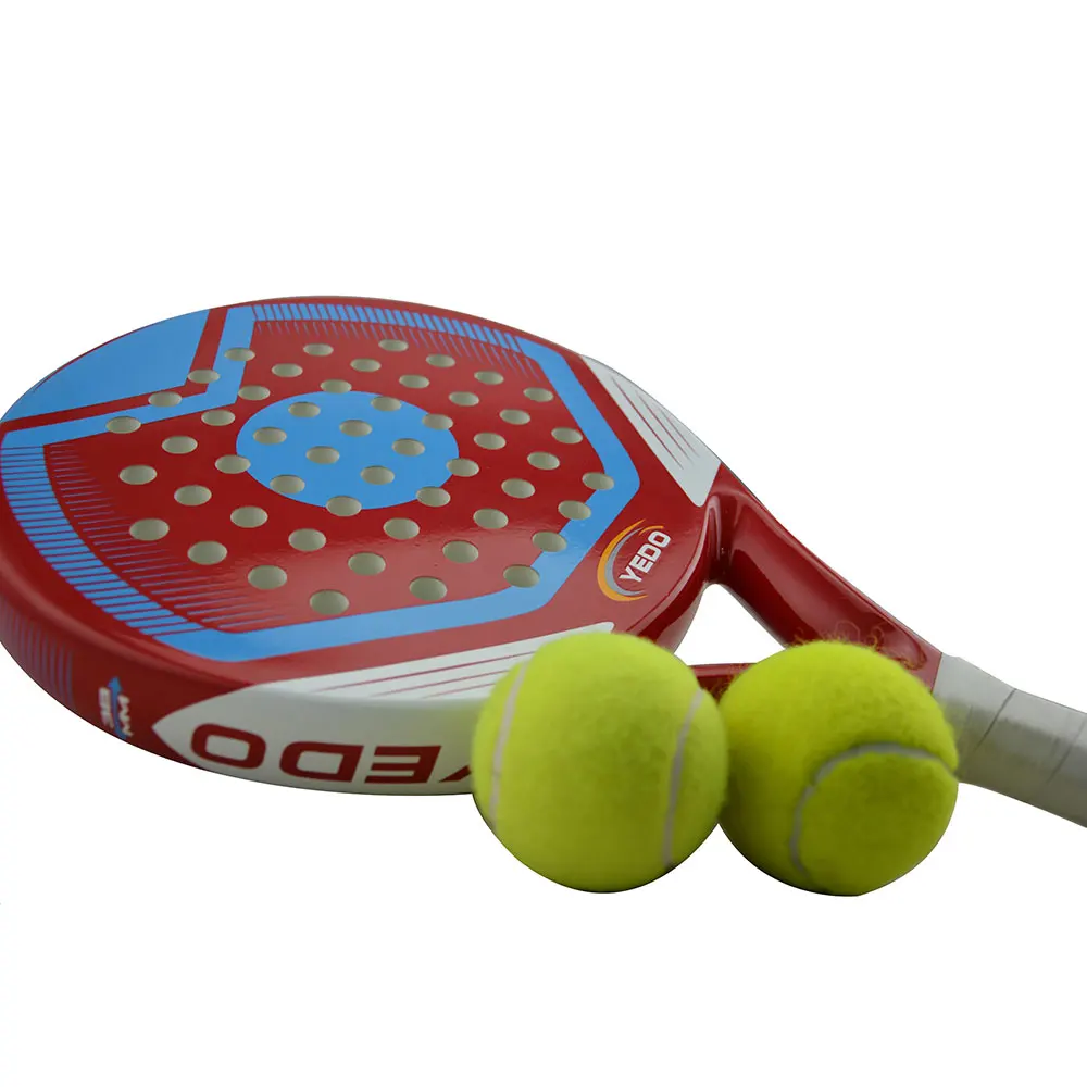 OEM padel durable 100% carbon /3K/12K/18K carbon beach tennis padel rackets