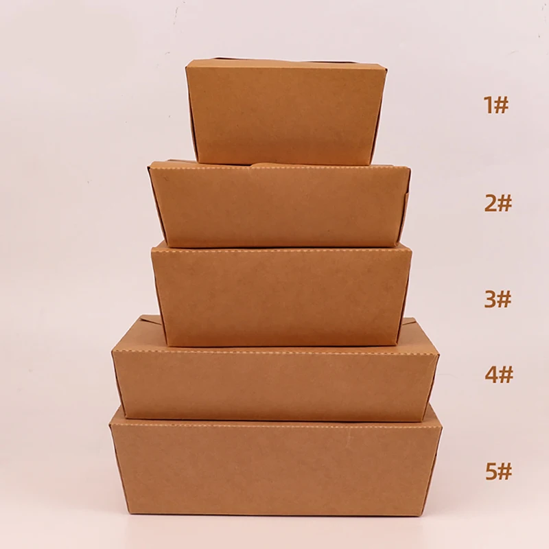 Eco Friendly Durable Natural Custom Logo Pack Folding Shipping Mailing Kraft Paper Box Custom Logo Printed Paper gift Box