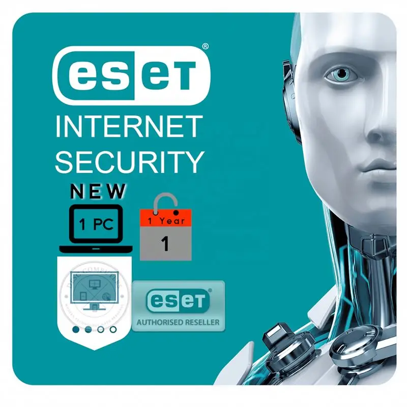 Ключ Безопасности Интернета ESET, 1 шт., 1 год, лицензионный ключ Nod32, антивирусное программное обеспечение ESET NOD32, управление ES ET аккаунтом