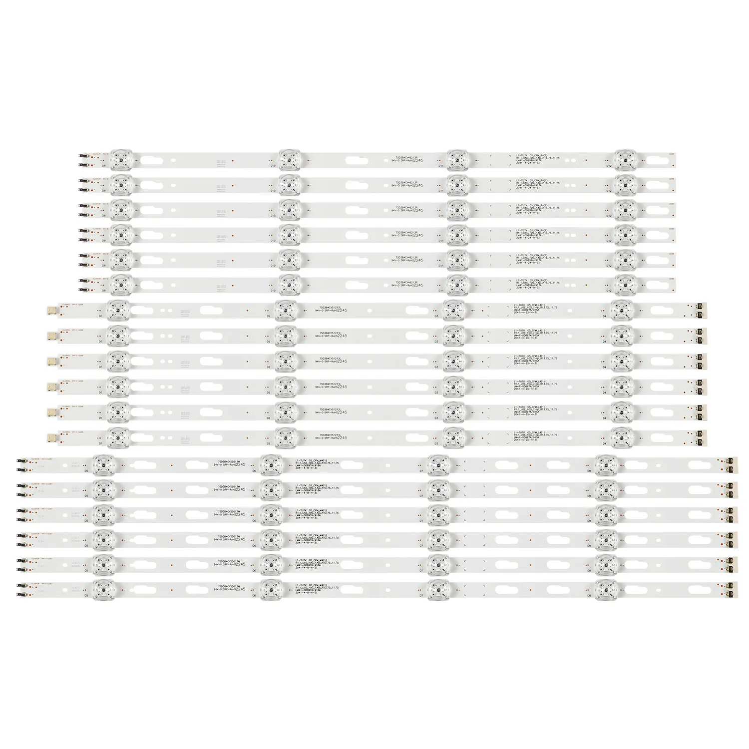 XS-1854 полосы подсветки L1-TU7K G5 _ CGM M4(1)R1.1 U5E_100_7.4Pi_R13.75_11.75 для Samsung UA75TU8000JXXZ UN75TU7000/700D/8000