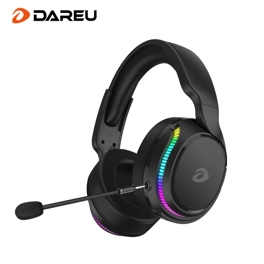 China Professional Manufacturer Wired and Wireless High-end Gaming  Headphones  headset with RGB
