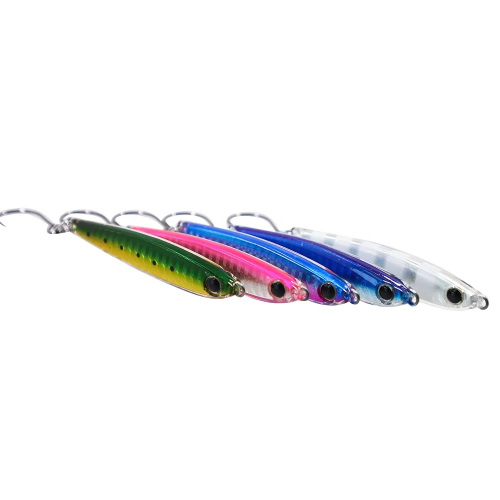 Fishing Jig Resin Metal Jigs 3 inch 1oz Great for Striped Bass, Tuna and Other Game Fish Epoxy Jigs