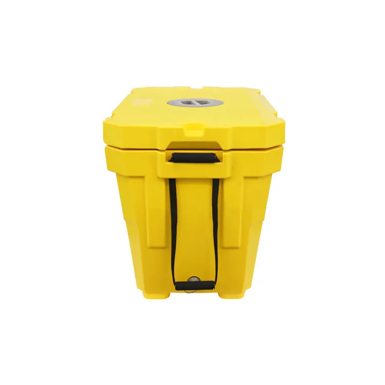 80L Vacuum Stocking Tool Box Ice Chest Cooler Wheels For Medicine Storage