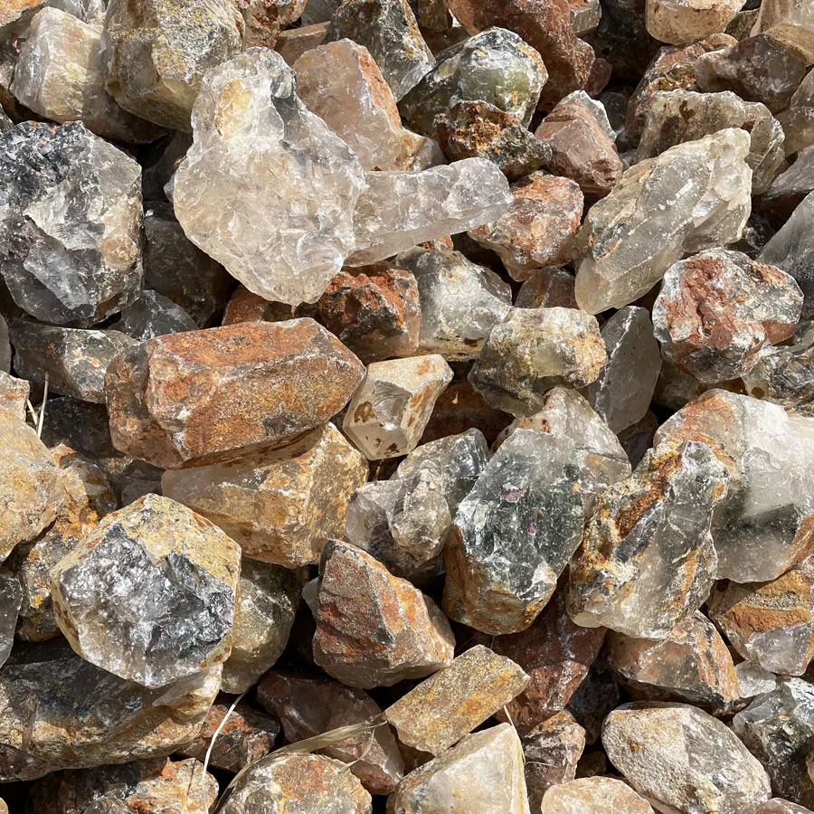 Wholesale Natural Raw Garden Quartz Rough