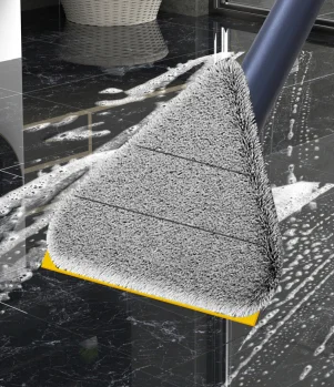 BENHENG Easy use hand free household cleaning mop 360 swivel X twist shape magic microfiber Home handsfree flat mop