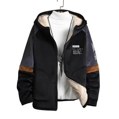 Customized Design Good Quality Mens Sherpa Fleece Fabric Jacket Some Patterns Winter Jackets