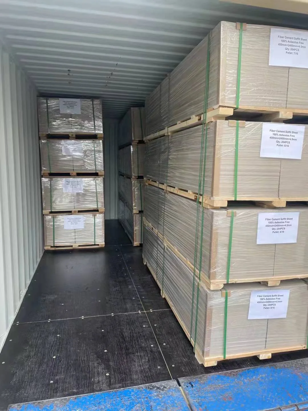 Fiber cement soffit board sheet with A grade fireproof