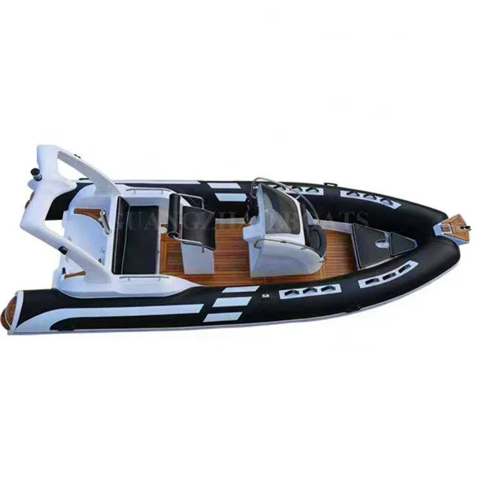16ft Rhib 480 Orca/Hypalon/PVC Aluminum RIB Boats Inflatable Row Boat For Sale