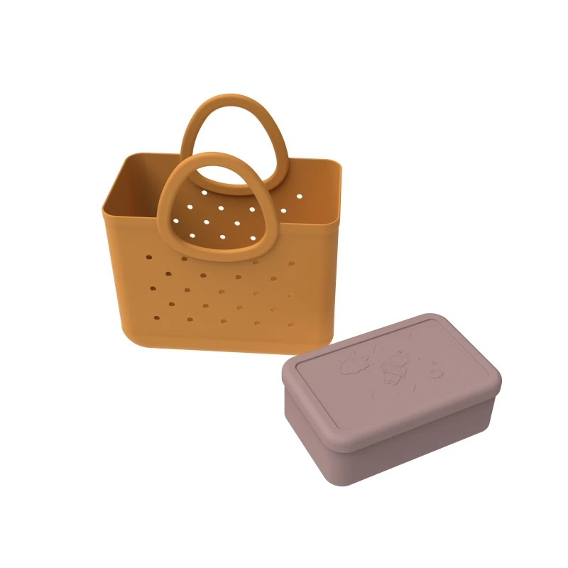 wholesale non disposable  Single layer biodegradable Bento lunch box with lunch bag for  kids sushi ,cake food  of 3 compartment