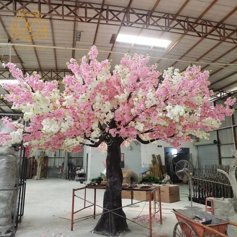 Cherri Cherry Blossom Tree Wedding Table Centerpiece Tree Indoor 5ft White Pink Artificial Branches Flowers Flores