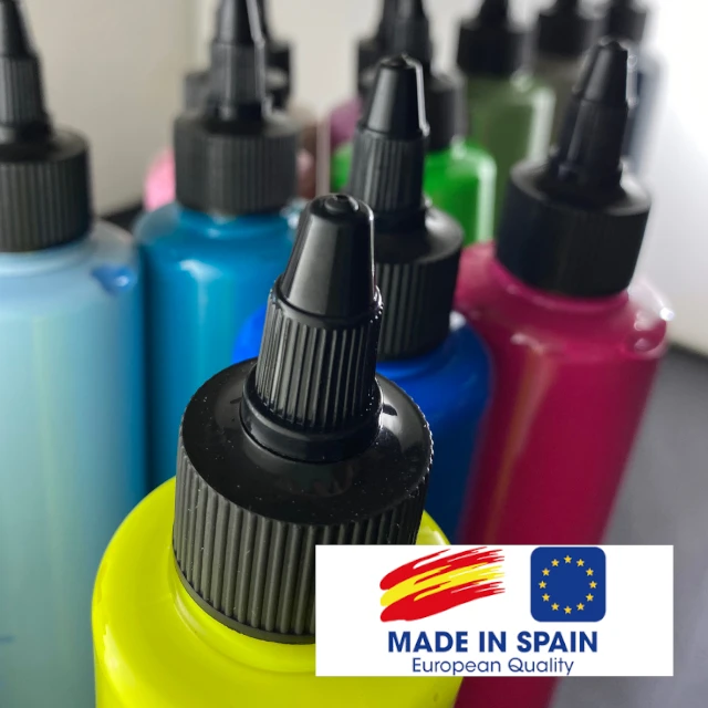 High Quality 200ml Pro Acrylic Paint Set Low Cost Wholesale Variety Colors Creamy Art Crafts Artists Glass Paper Painting Media
