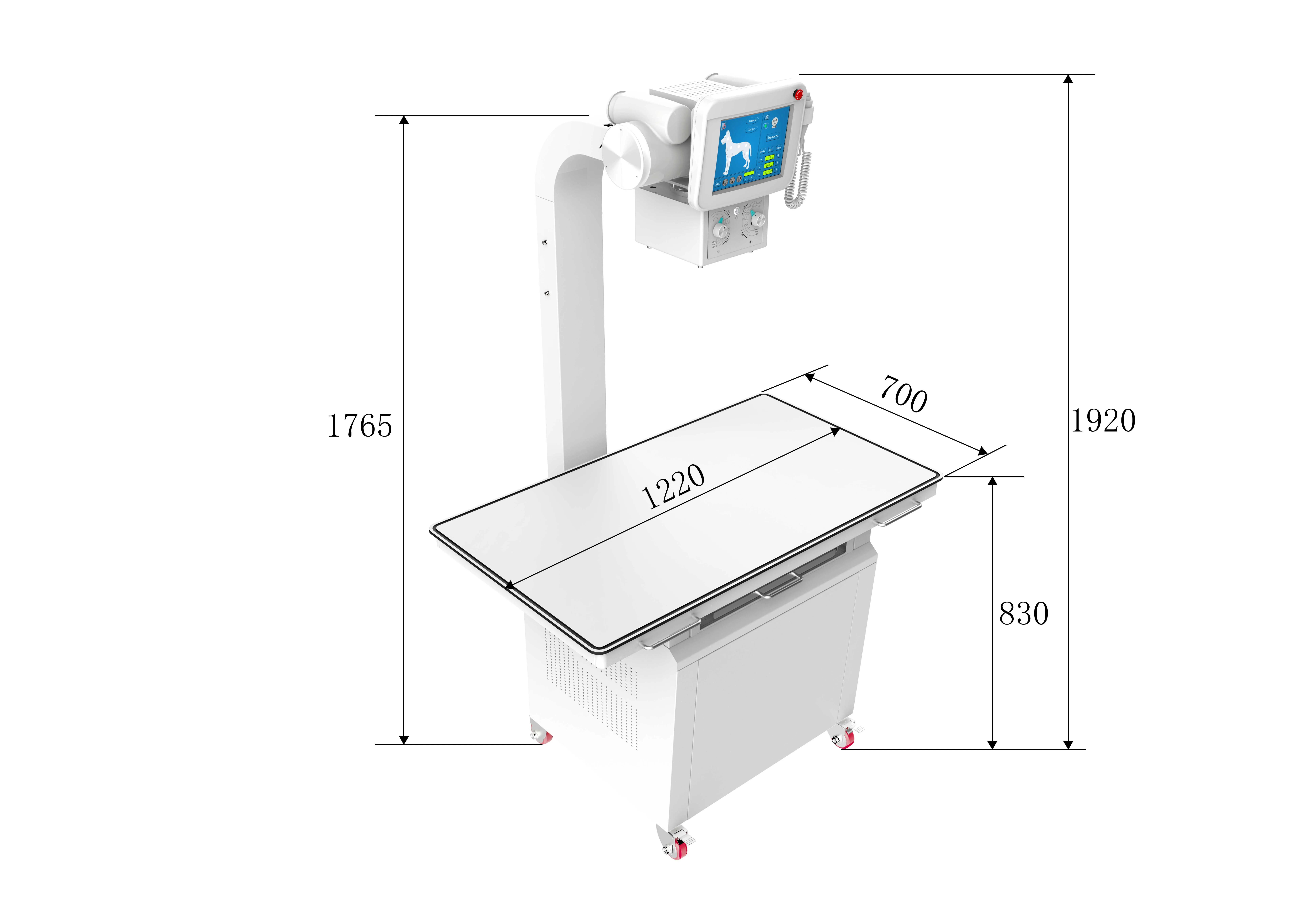 Veterinary High Frequency X-ray Machine for Pet Dog medical diagnosis