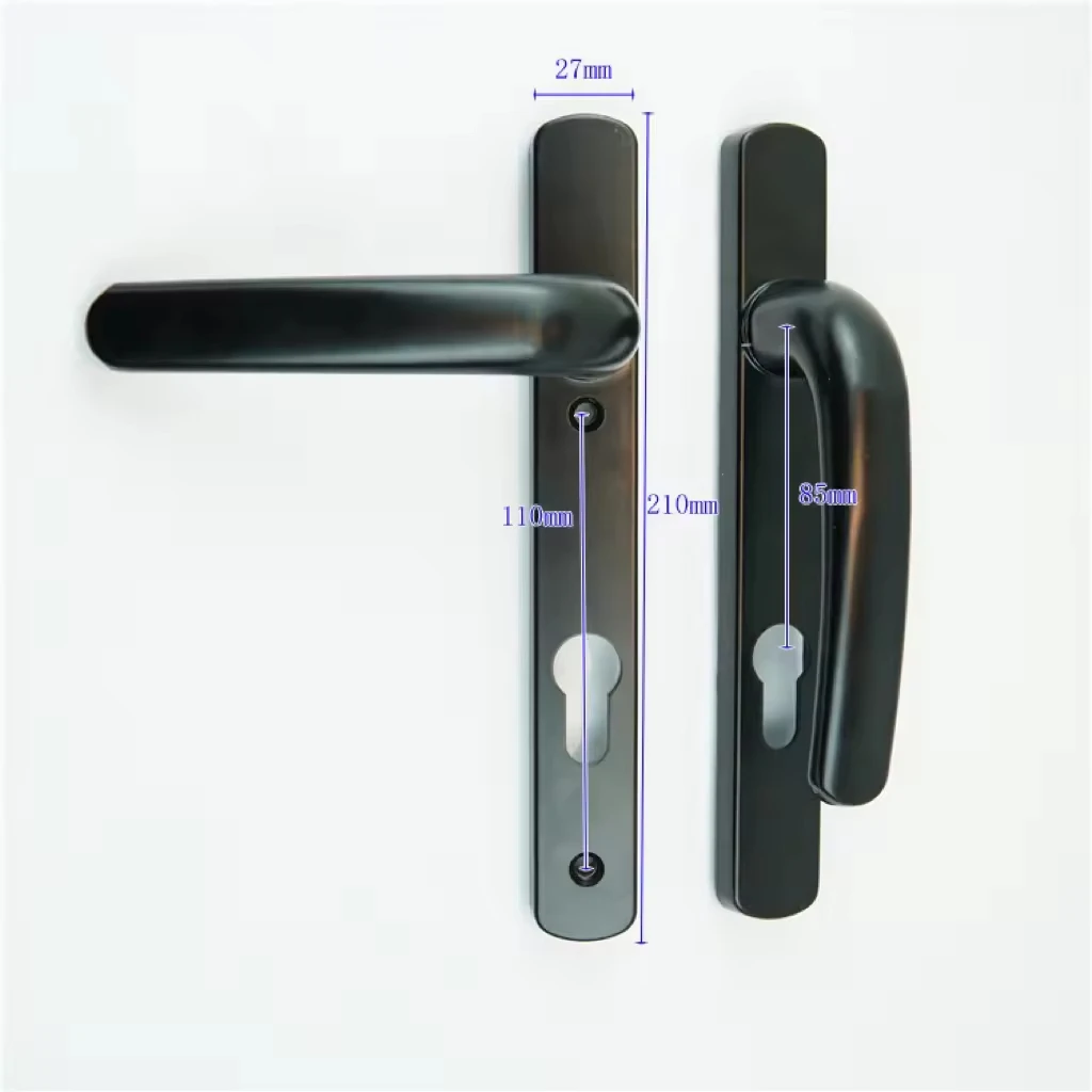 Factory Selling Popular Customized Size Color Stainless Steel Security Mortise Door Locks Aluminum Door Handle