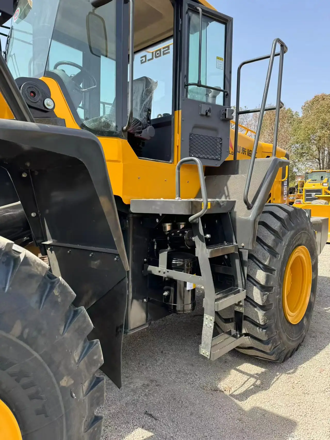 Китай погрузчики 5t Lingong LG956L колёсный погрузчик Shandong б/у 956 SDLG