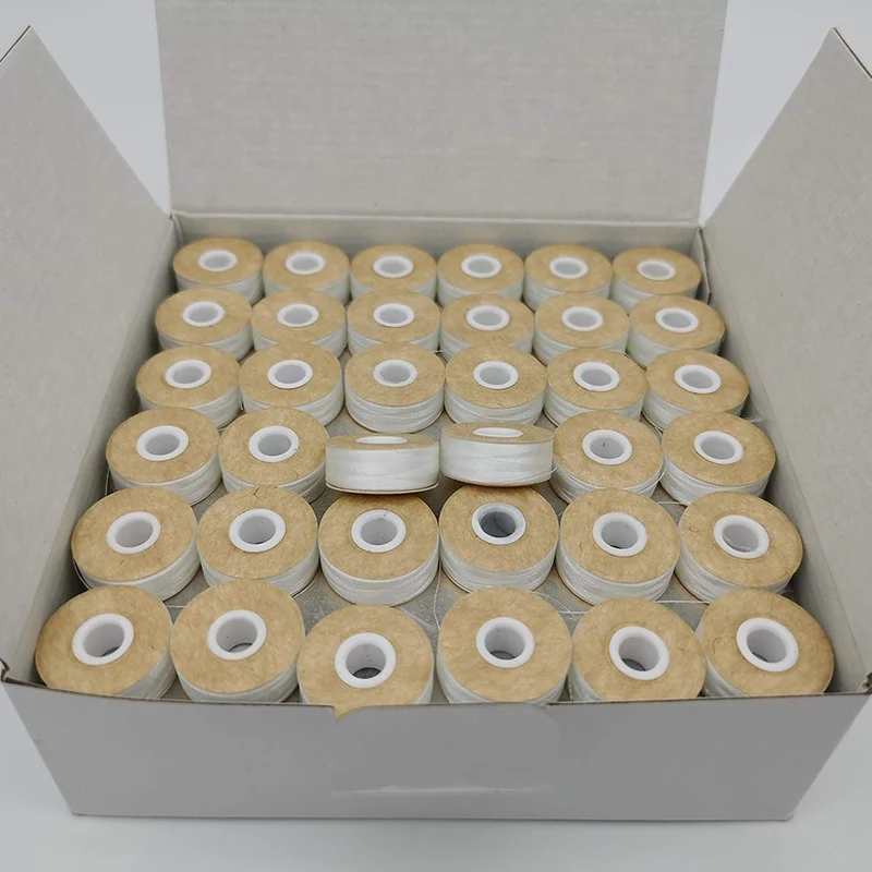 Намотка с вышивкой 75D/2, намотка из полиэстера, намотка с намотанной бумагой, тип L