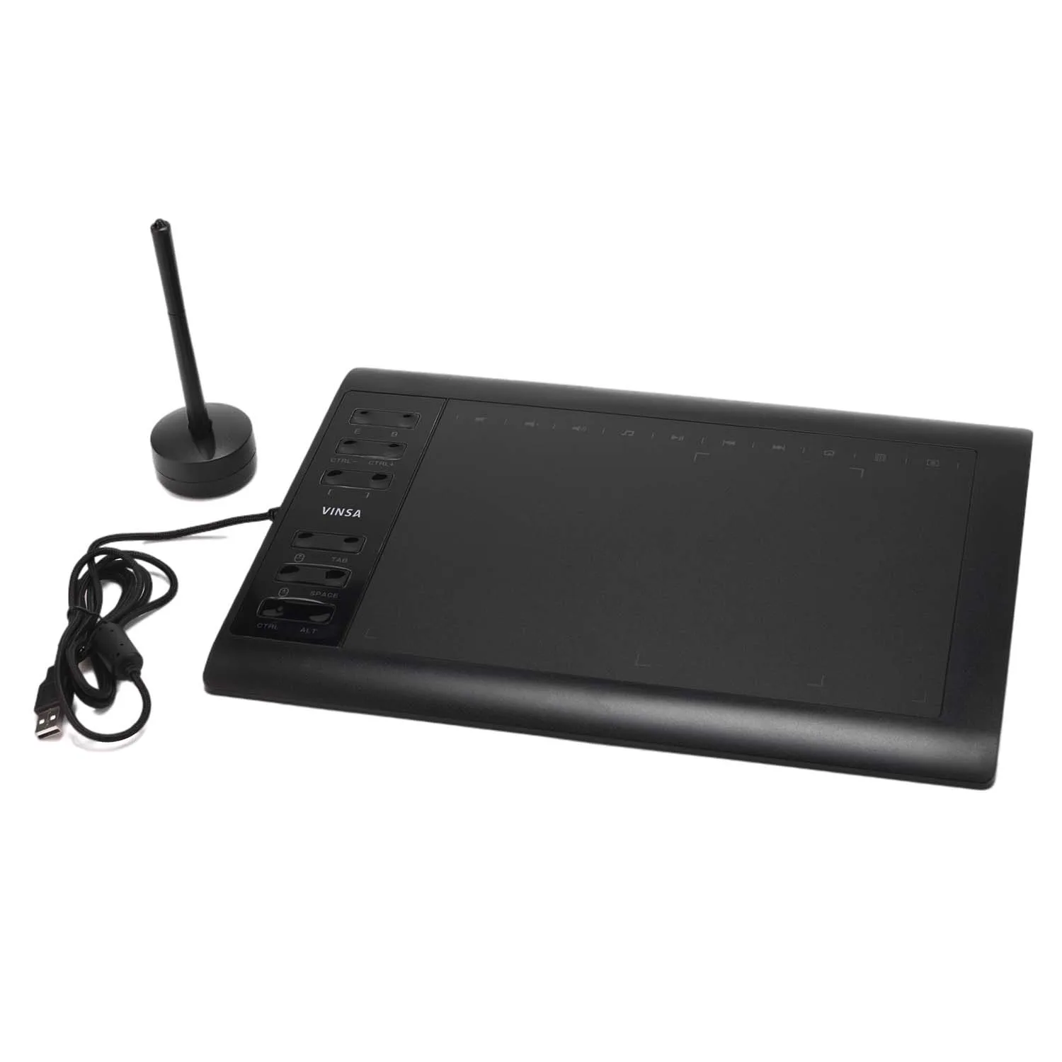 Newly updated 8192 levels pressure 5080LPI USB interface 60 degree tilt range VIN1060plus graphic tablets