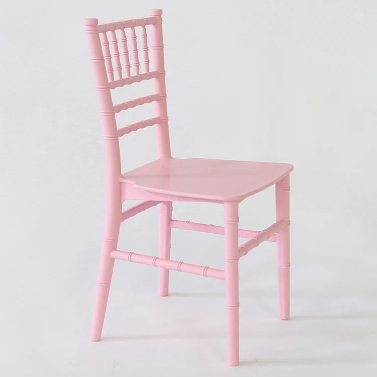 Wholesale High Quality Party Hotel Event Rental Outdoor Plastic Children Kids Tiffany Chiavari Chair