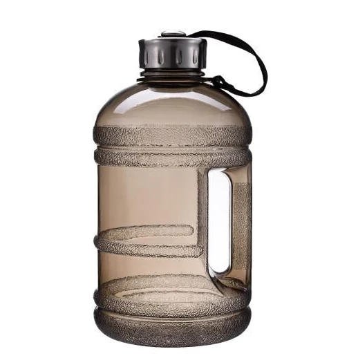 
Eco Friendly Food Grade Custom BPA Free PET Large Mouth gallon gym water bottle 