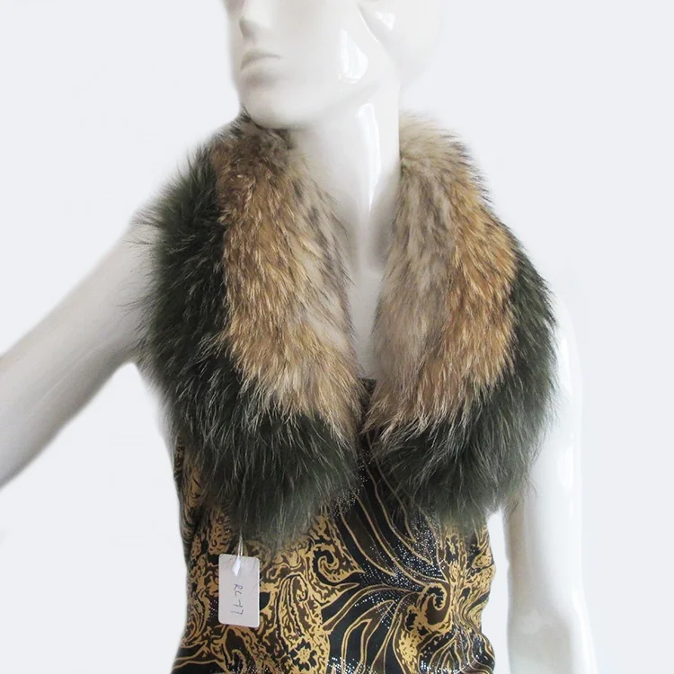 Wholesale Luxury Winter Down Coat Parka Ladies Women Real Fur Raccoon Fashion Fur Collar