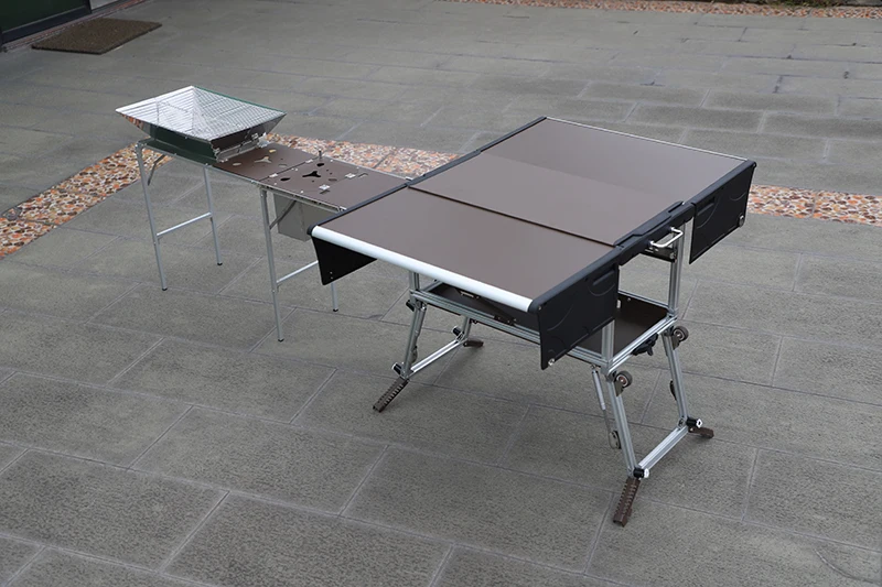 BULIN C650 Bbq Travel Accessories Picnic Camping With Roof Top Tent Outdoor Camping Mobile Kitchen
