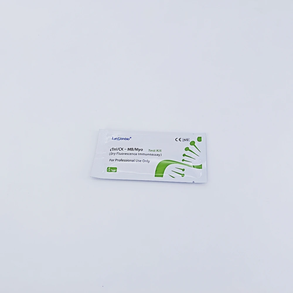 Lansionbio cTnI/CK-MB/Myo Rapid Test Kit Diagnostic Combo Test Cassette with CE ISO Certification