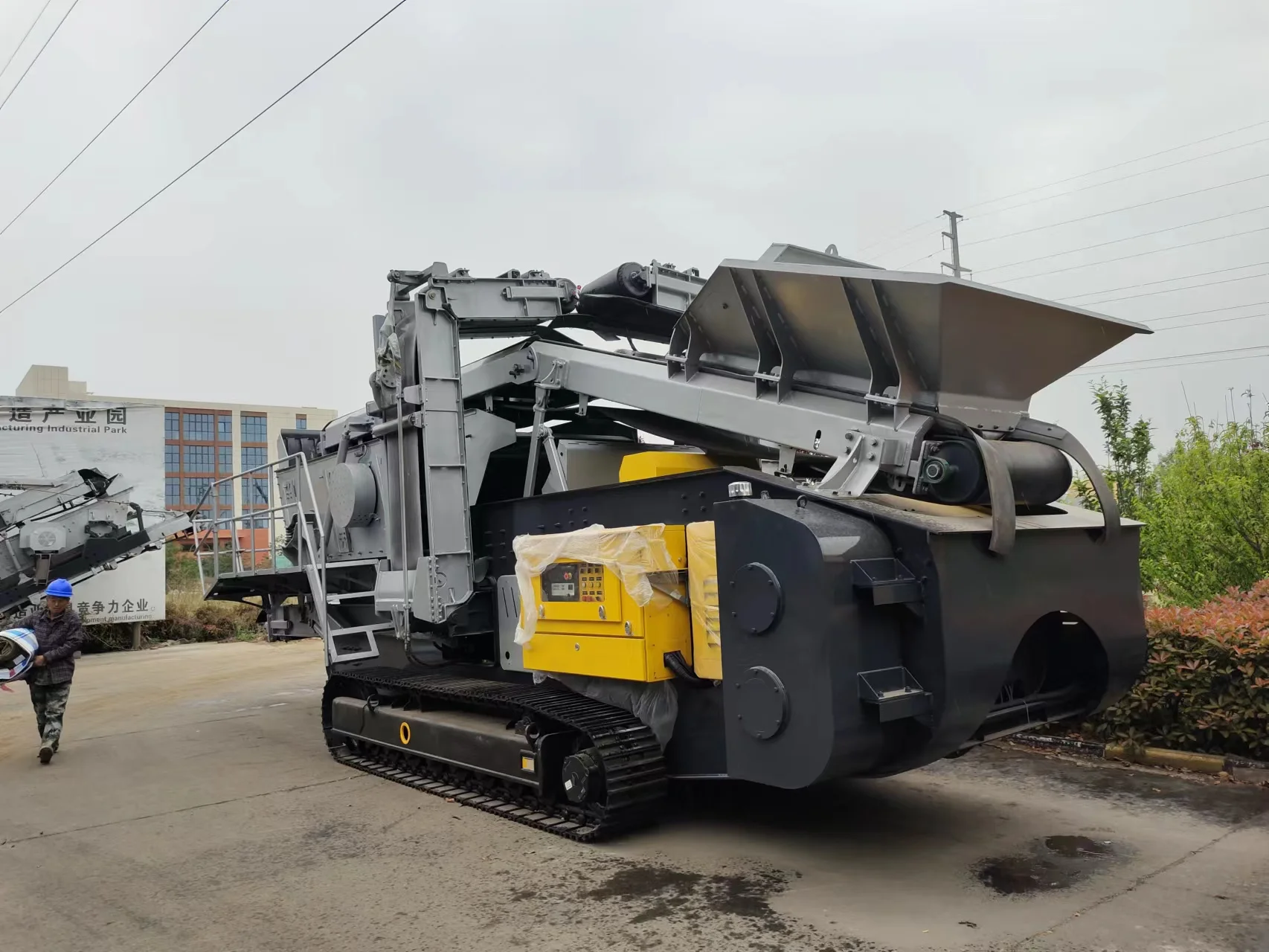 MONDE Heavy duty мобильная сортировочная установка цены за единицу товара отследить Вибрационный экран