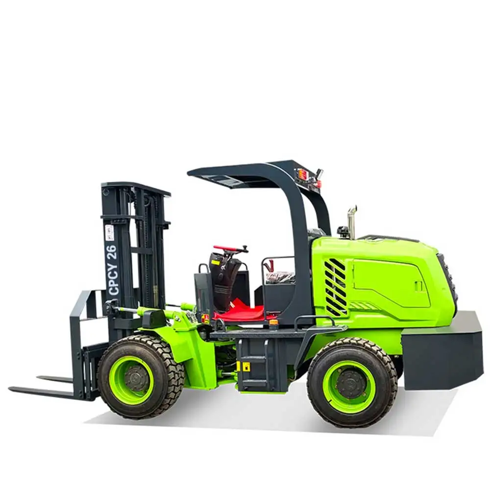 
New Balanced Type Off Road Forklift 3 To 5 Ton All Rough Terrain Forklift BFXY-26 