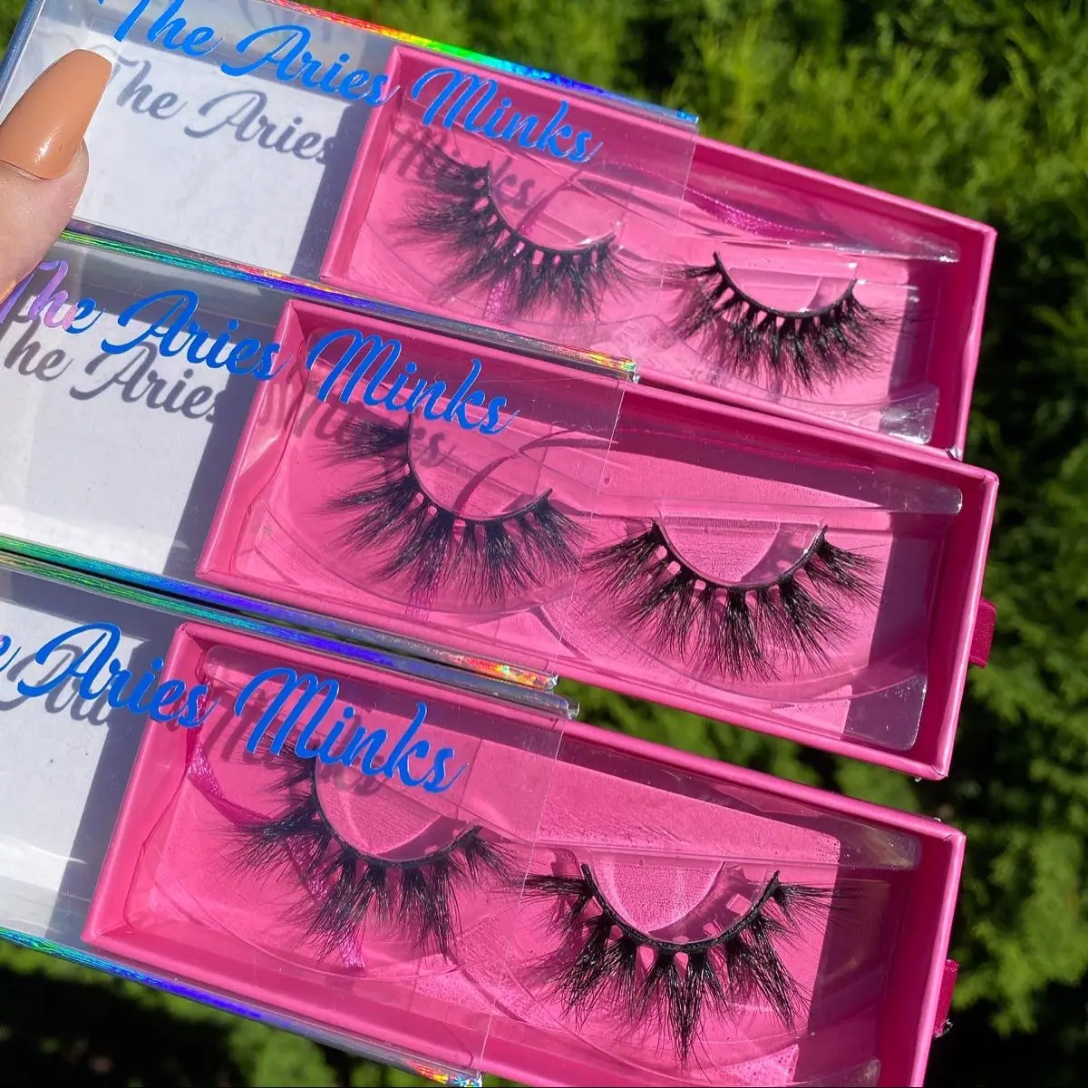 
3D 20mm eyelash mink With Customize Lash Packaging 