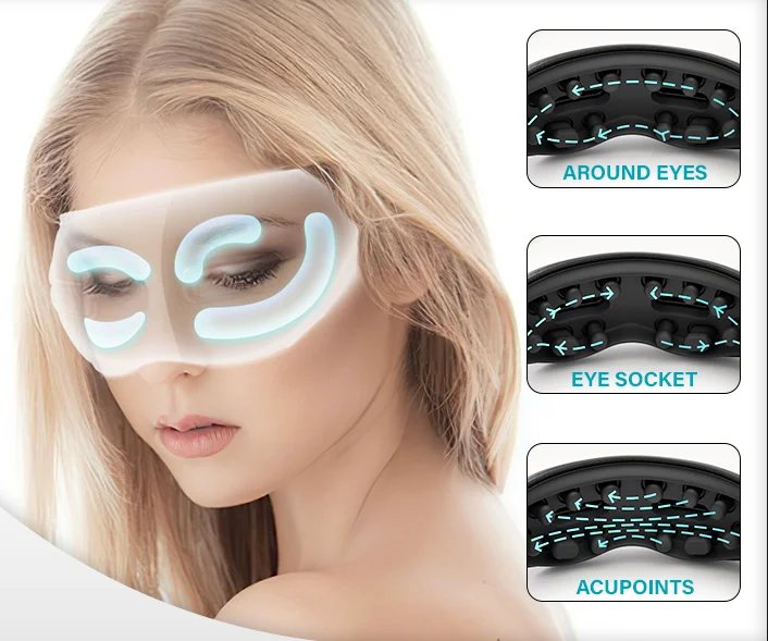 Warming Massager for eyecare with Vision Access Relieving Dry Fatigue Intelligent Eye Protector Holiday Gift