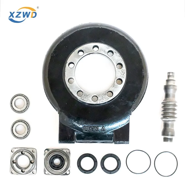 SE9 Single axis Worm gear IP65 Slewing drive with Hydraulic motor used for Wind Turbine