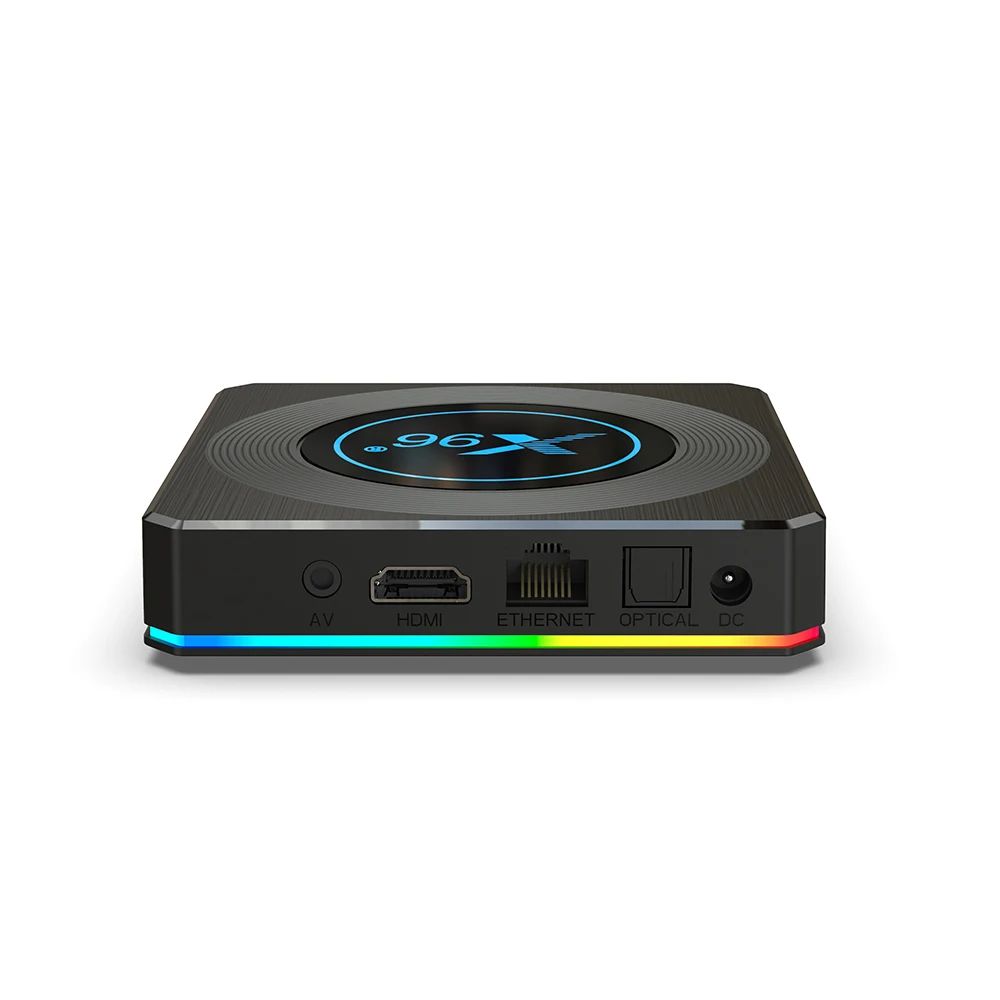2021 X96 X4 Amlogic S905X4 4 ГБ DDR3 64 Гб EMMC 2T2R Двойной AC 2 ГГц + 5 Wifi 1000M LAN BT4.X 8K Android 11