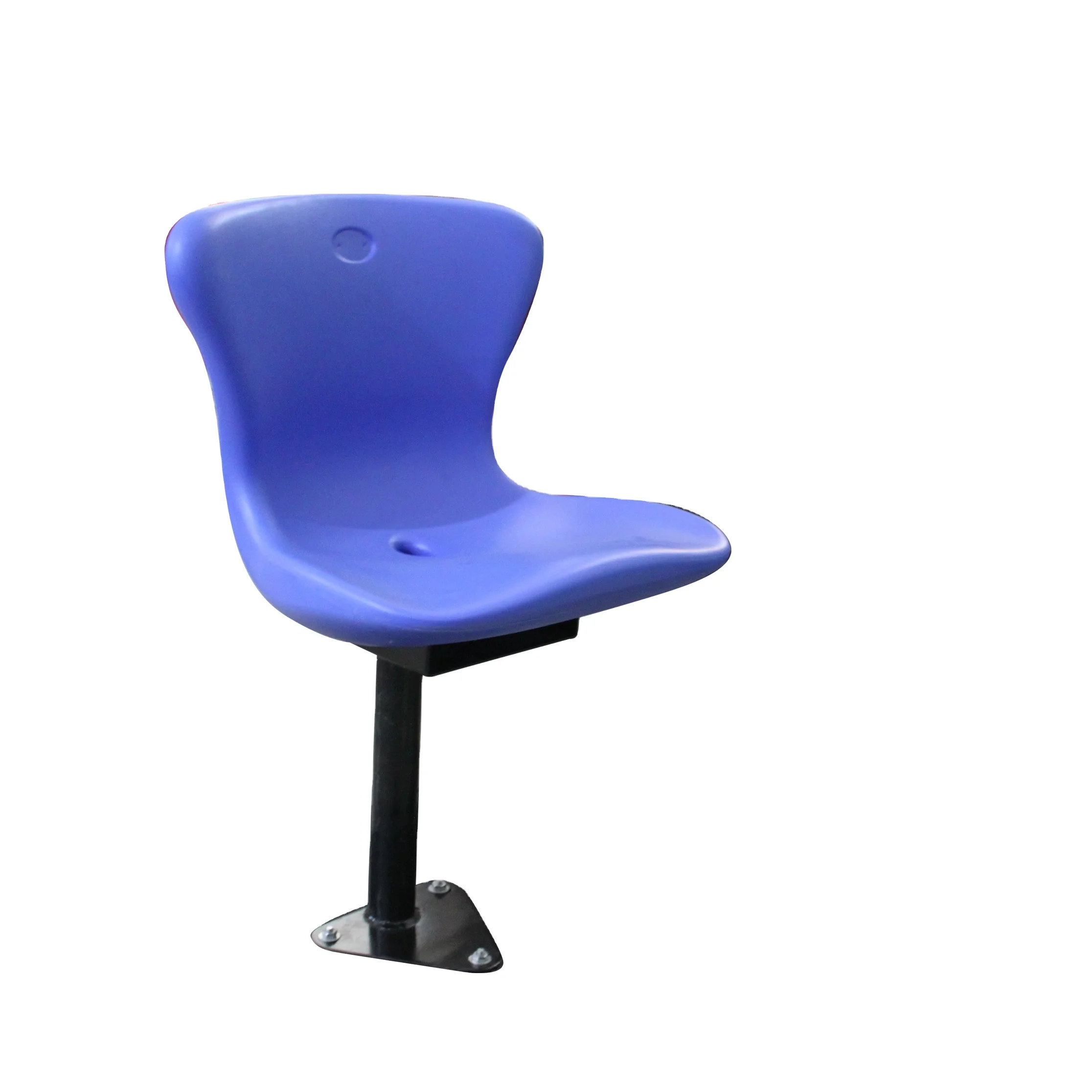 Factory price red plastic bucket stadium chair sport seat for gym