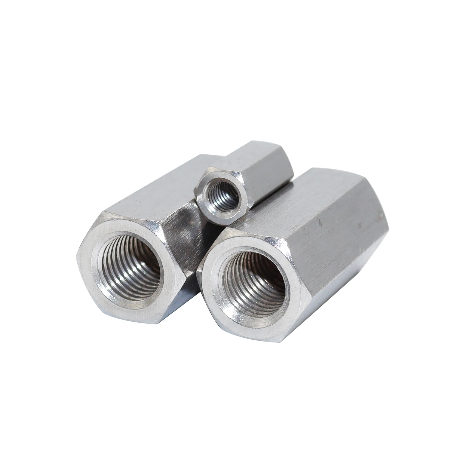 Stainless Steel 304 316 Long Hex Nut DIN6334 Coupling Nut