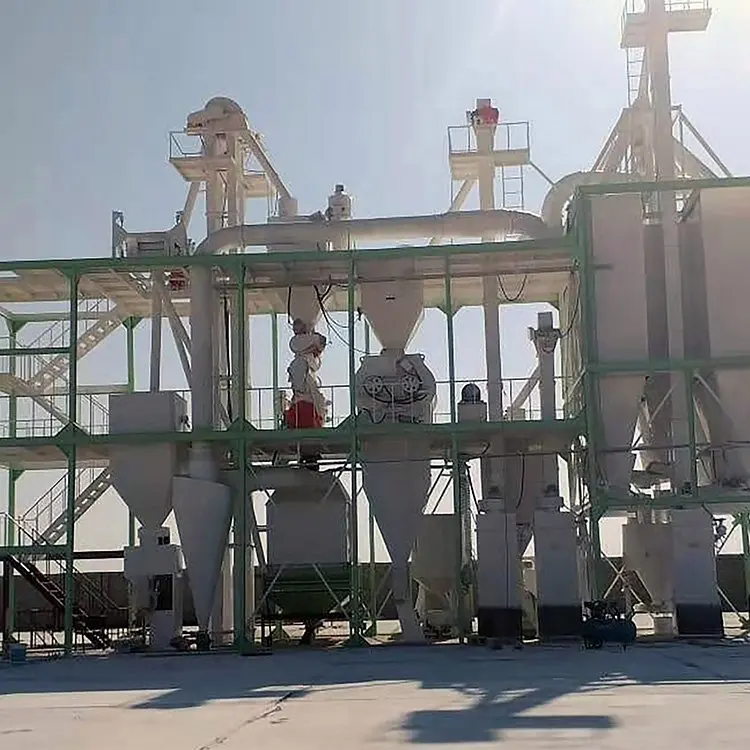 WSL 100 ton/day Animal Feed Processing Machines  Pellet Machine Production Line