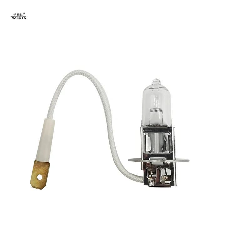 Factory direct free samples  H3 Car Light Good Quality Car Headlight Halogen Bulb H3 35w 55w 70w 100w