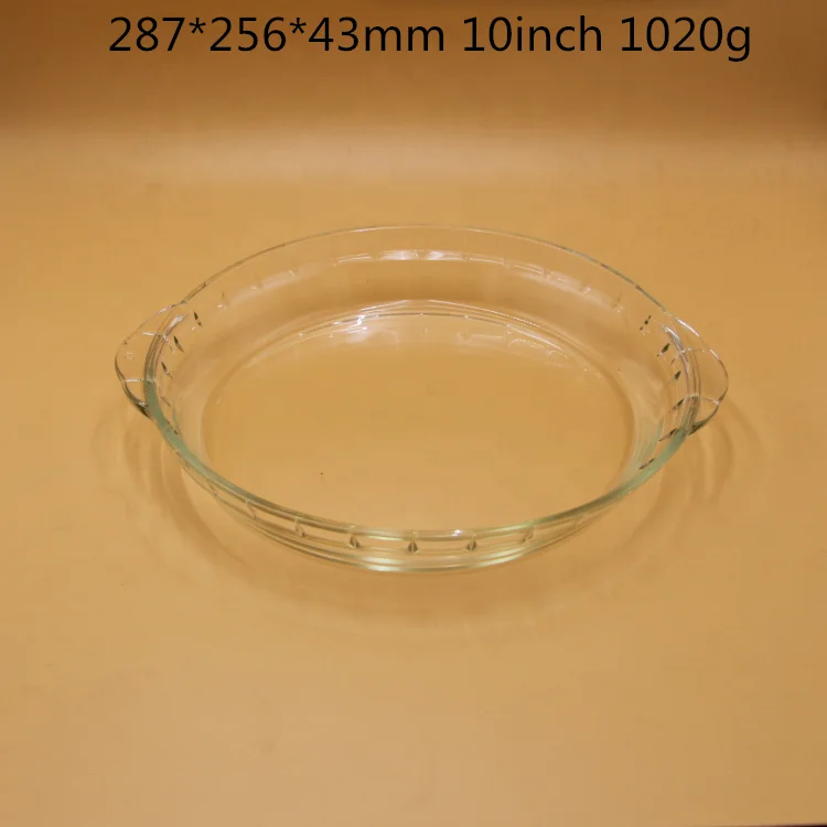 Microwave Oven Bakeware Wholesale Bread  Pie  Glass Baking Tray