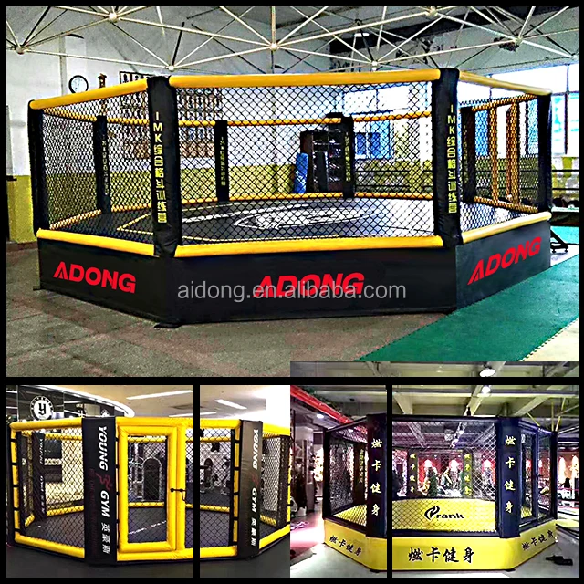 Aidong MMA восьмиугольная клетка боксерское кольцо профессиональное тренировочное соревнование для УФК бокса ММА