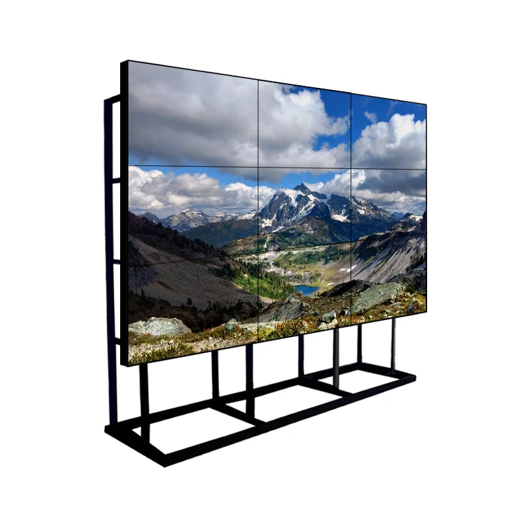 65inch Full HD Ultra Narrow Bezel Flexible Splicing Commercial Lcd Display Screen