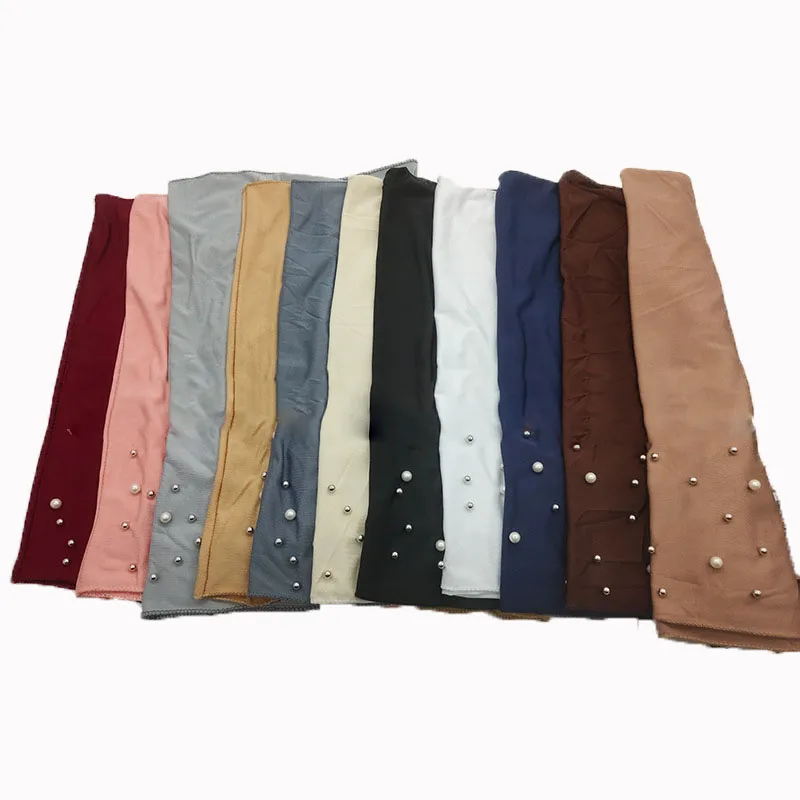 Middle East Versatile Beaded Style Head Scarf Milk Scarf Fabric Women Turban Hat Outdoor Bandanas Hat